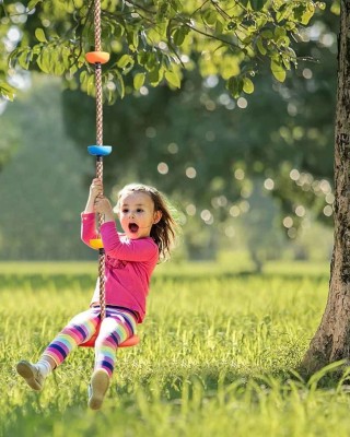 Kids Rope Climbing Tree Swing