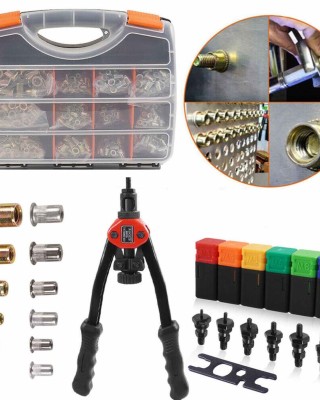 900pc Rivet Nut Tool Gun Kit