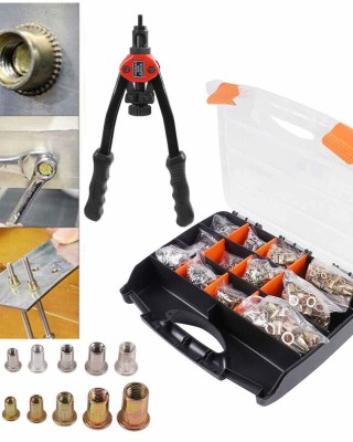 900pc Rivet Nut Tool Gun Kit